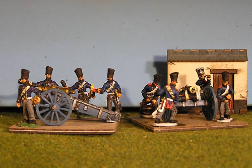 7 inch Howitzer Horse battery and 8 crew