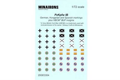 Panzer I B Markings