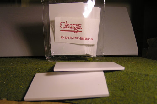 PVC bases 60x40mm