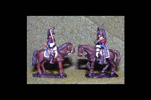 French Cuirassiers Shouldered Swords (x4)