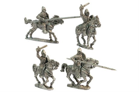 Heavy cavalry charging 1, XII Cent.