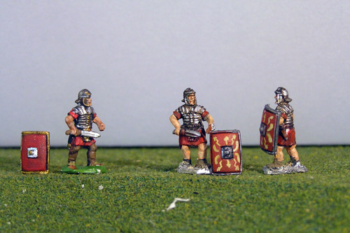 Legionary Advancing with Gladius including shields x 8 figs