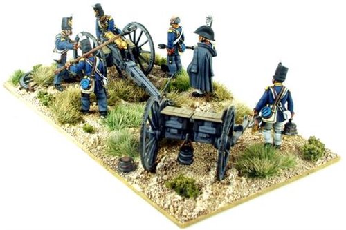 Napoleonic British Foot Artillery (3 artillery & 15 crew)