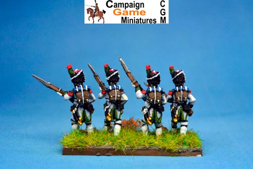 Italian Guard Velite Chasseurs/Carabinier (Veliti Reale) Advancing