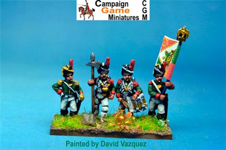 Italian Guard  Grenadiers (Reale) Command Standing