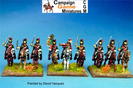 Napoleon Dragoons Charging