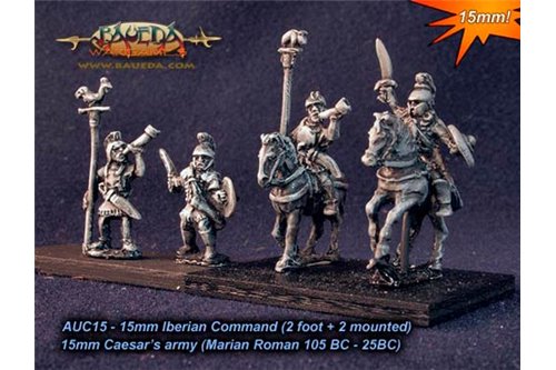 Iberian Command (2 foot + 2 mounted)