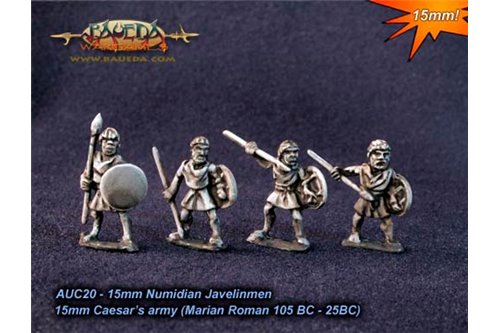 Numidian Javelinmen x8, 4 variants