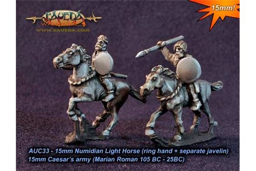 Numidian Light Horse (ring hand + separate javelin)