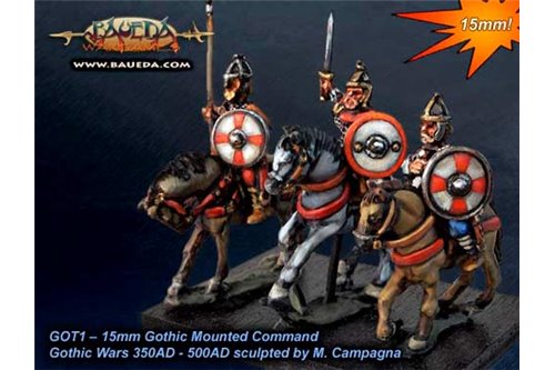 Gothic Mounted Command x4