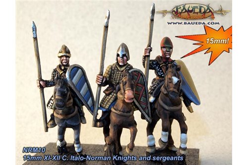 XI-XII C. Italo-Norman Knights and sergeants