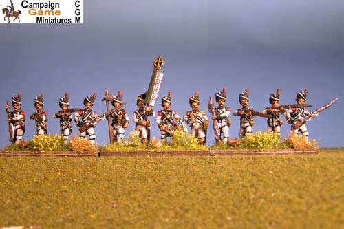 Italian Guard Velite Grenadiers (Veliti Reale) Firing Line.