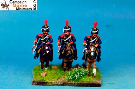 Polish Elite Lancers Charging Colpack x 2