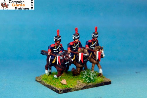 Polish Elite Lancers Charging Colpack x 2