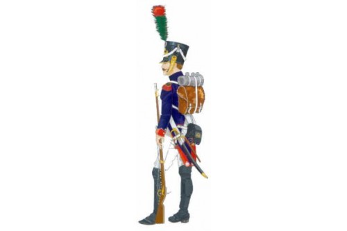 Fusilier Chasseur 1810-14 Marching