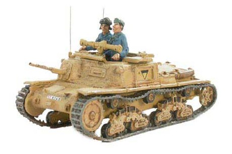 Italian Command Tank M 41 Fiat - Ansaldo