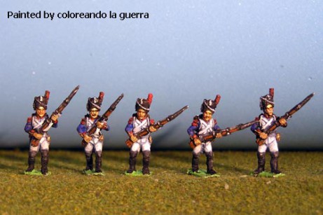 Grenadiers  / Consular Guard Advancing in Bearskin