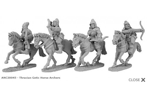 Thracian Getic Horse Archers (random 4 of 4 designs)