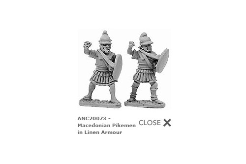 Macedonian Pikemen in Linen Armour (random 8 of 2 designs)