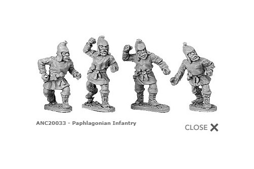 Paphlagonian infantry (random 8 of 4 designs)