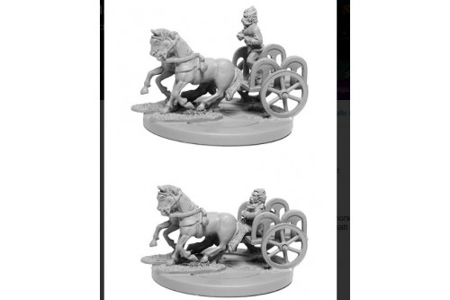 Gallic 2-Horse Chariot w/2 Crew