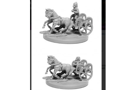 Gallic 2-Horse Chariot w/2 Crew