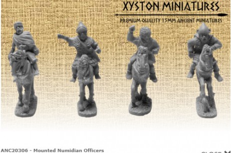 Mounted Numidian Officers