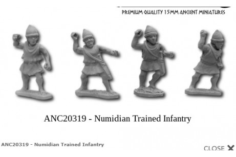 Numidian Trained Infantry