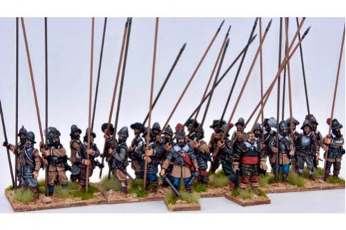 Premium Collection 5 Spanish Tercio (TE1 al 10, 24 pikes, 2 flags & exclusive figure of the Grand Field Master)